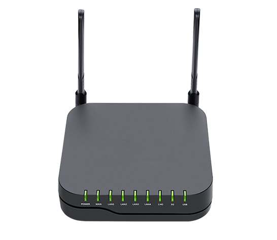 Front view of VoIP router FPX9102H