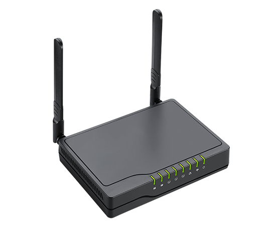 left view of VoIP router FWR8102