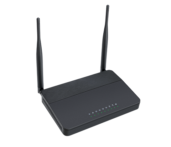 left view of VoIP router FWR9601