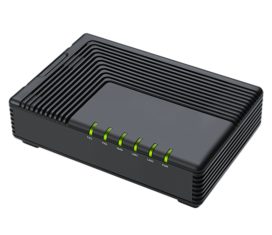 right view of VoIP adapter FTA5111