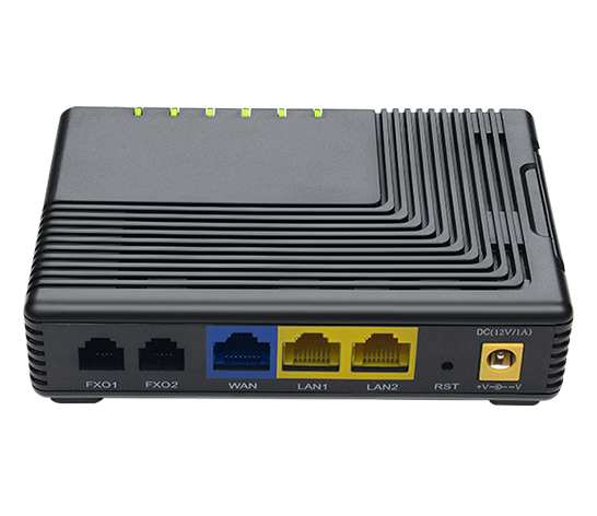 back view of VoIP adapter FTA5120