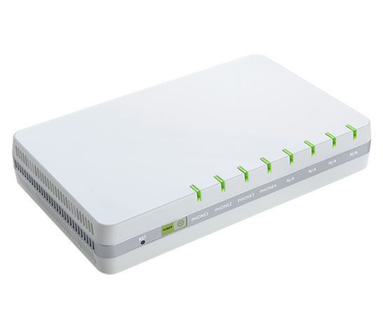 left view of VoIP adapter G504