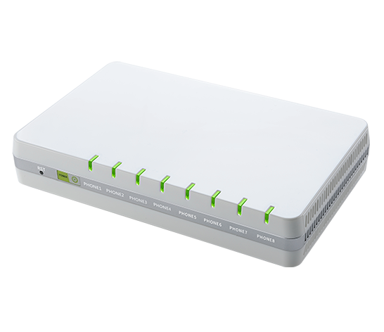 right view of VoIP adapter G508